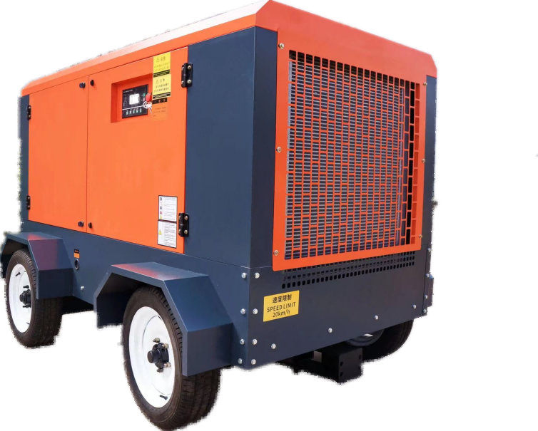 Máy nén khí trục vít di động Diesel 3