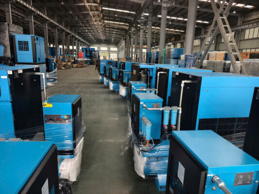 Quy Trình Sản Xuất Máy Nén Khí Saman – Tiêu Chuẩn Hóa Theo ISO